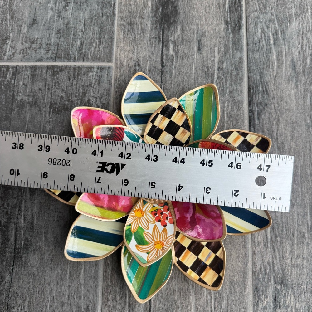 MacKenzie-Childs Wallflower, a three-dimensional decorative flower - Picture 5 of 14